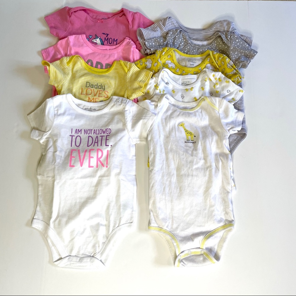 SOLD24 month bundle of 9 onesies